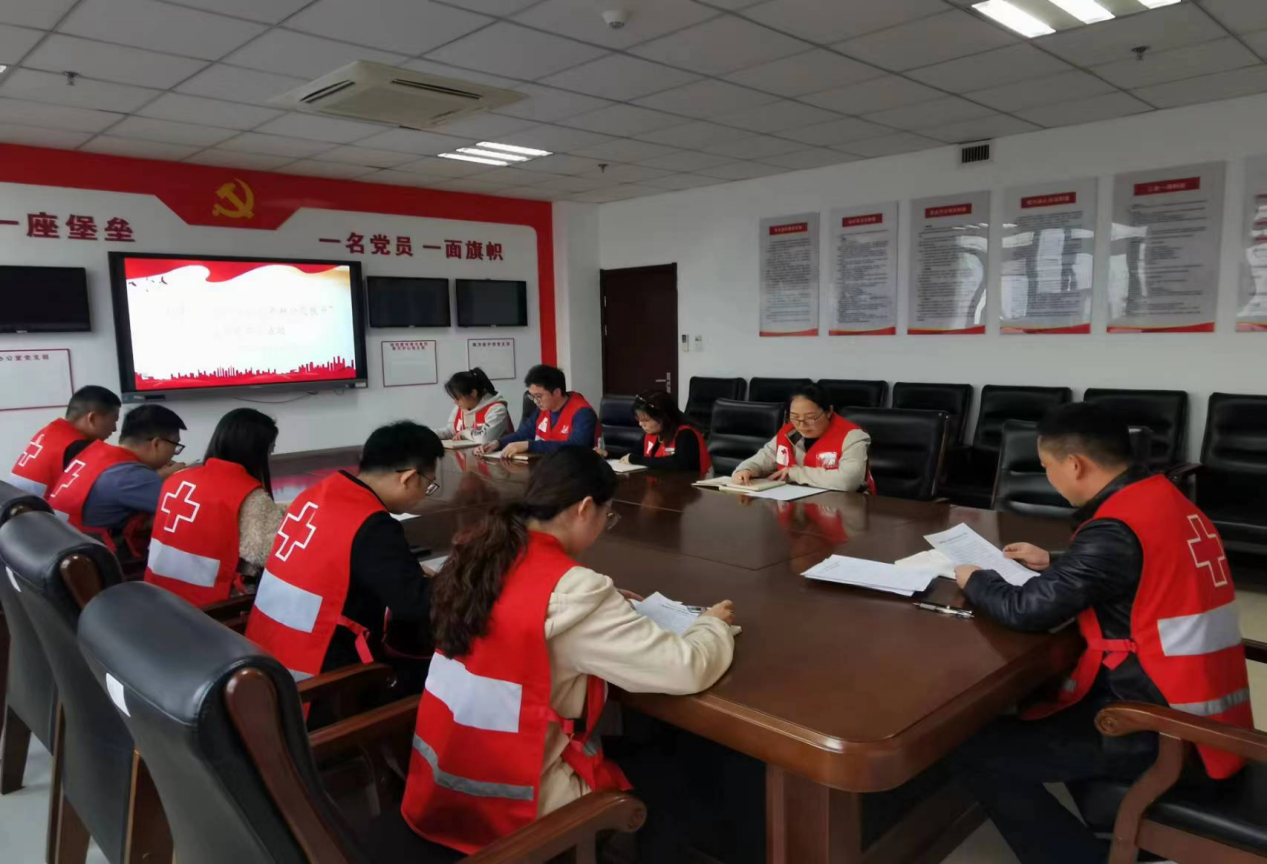 河南省红十字基金会开展“党建引领践初心，业务融合促提升”业务培训活动
