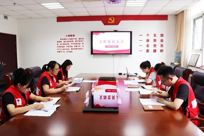 河南省红十字基金会召开学习贯彻党的二十届三中全会精神支部党员大会